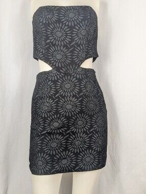 Princess Polly Naomi Cut Out Mini Dress Black